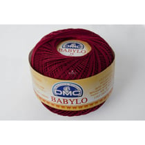 Fil à crocheter Babylo Gross. 20 - Col. 815 - Cerise