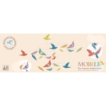 Mobile en papier oiseaux multicolores - Djeco