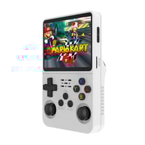 Avizar Console Émulateur ProX 64 GB 15000 Jeux Rétro Écran 3.5" HD Blanc