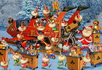 Puzzle 1000 pièces - Ready for Christmas Delivery Season - Bluebird Puzzle