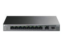 Commutateur de bureau Gigabit - TP-LINK LS1210GP - 10 ports - 8 ports PoE+