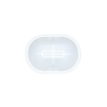 Moule en silicone 12 cm x 8,5 cm - Porte-savon ovale