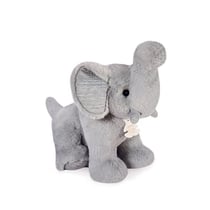 PREPPY CHIC - ELEPHANT GRIS PERLE 35 CM