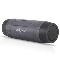 Enceinte Bluetooth Portable 4000mAh Son Stéréo LED Pour Tous Smartphones Gris YONIS
