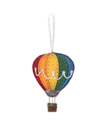 Kit Feutrine Montgolfière - 9 x 13 cm - Trimits Multicolore