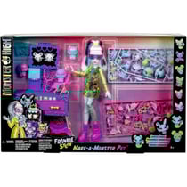 Coffret monster high laboratoire création de petits monstres, frankie stein - mattel - jbf18