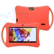 Housse Tablette Enfant Etui Silicone 7 Pouces Antichoc Rouge YONIS