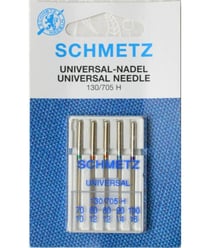 Aiguilles Universelles pour Machine - Assortiment Mix 70,80,90,100 - 130/705H - 5 pces - SCHMETZ Gris