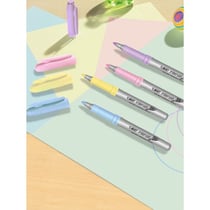 BIC Brite Liner Grip Pastel Highlighters, 6-Pack