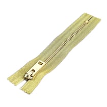 Fermeture non séparable or