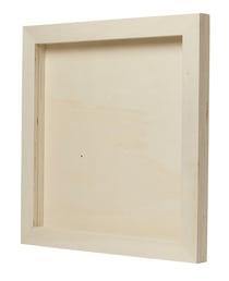 Cadre avec profondeur en bois 30 x 30 cm