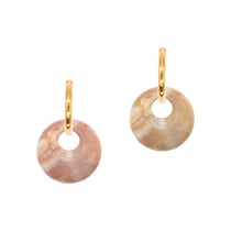 Boucles d'oreilles Blima en pierres Agate Indienne
