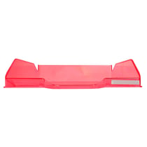 Corbeille à courrier Combo Midi transparent - Rouge carmin brillant - x 6 - Exacompta