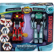Figurine - Transformers EarthSpark - Terran Twitch et Robby Malto - Hasbro
