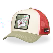 Casquette trucker avec filet en sergé de coton Looney Tunes Bug Bunny - Capslab