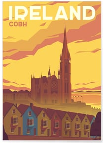 Affiche Irlande 2 | A3 : 29,7x42cm