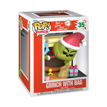 Figurine de collection - Funko POP! Deluxe - Movie - Le Grinch avec Sac n°35