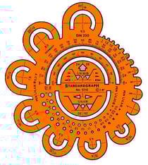 Trace circonférences grand modèle