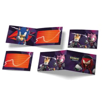 6 Invitations Sonic Prime