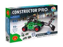 Jeu de construction 5 en 1 Manta Constructor Pro – 444 pièces – Alexander Toys