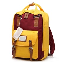 Sac à Dos Voyage École Sport 38 * 28 * 15 cm Jaune Rouge YONIS