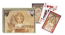 Jeu de cartes de bridge - MUCHA - Piatnik