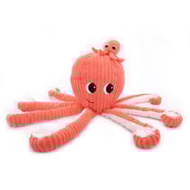 Les Déglingos Les PTIPOTOS by Peluche Maman Bebe La Pieuvre Maman and Bebe Corail