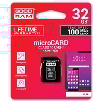 Carte mémoire Goodram micro SDHC 32GO M1AA classe 10
