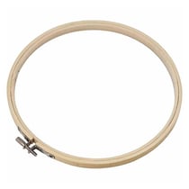 Cadre de broderie en bois Ø 20 cm