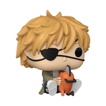 Chainsaw Man - Figurine POP! Denji & Pochita 9 cm