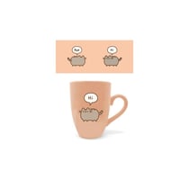 Pusheen - Mug Latte-Macchiato  Says Hi - Pyramid International
