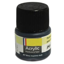 Bleu Marine Mat acrylique 12ml