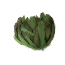 Graine Créative - Plumes nageoire d'oie dégradé vert 20g