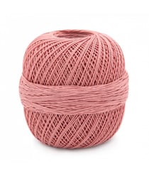 Coton à crocheter HAKELGARN 10 - Grundl - certifié Oeko-Tex Rose (07)