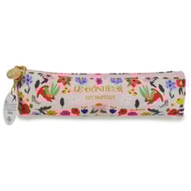Trousse à crayons en coton - Le bonheur est partout - Hirondelles & Cie