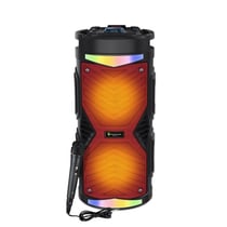 Enceinte Bluetooth Portable Puissante 20W Avec Micro Appels Et Radio Orange 3 YONIS