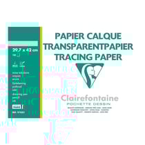 Papier calque A3 10 feuilles 70g Clairefontaine