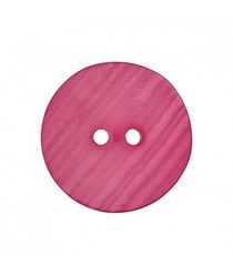 Carte de 3 boutons Polaire Fuchsia 23mm - Union Knopf Fuchsia Rose