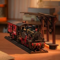 Puzzle 3D 407 pièces - Train à Vapeur Vintage - Figured'Art