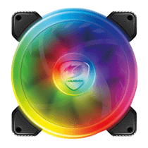 Refroidisseur Gaming - Cougar Gaming - SPBRGBCOOLINGKIT - 3 ventilateurs Vortex RGB SPB 120 - Éclairage RVB Omnidirectionnel