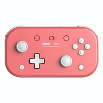 Gamepad Sans Fil Bluetooth Précis Avec Capteur Six Axes Et Vibration Rose YONIS