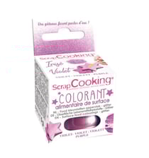 Colorant de surface irisé violet