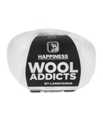 Pelote de coton HAPPINESS - Wool Addict 0001 Blanc