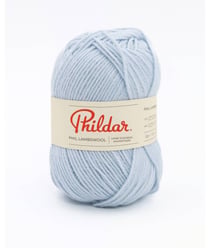 Pelote de laine d'Agneau à tricoter Phil Lambswool - Phildar Bleu Ciel