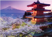 Puzzle le mont fuji 2000 pieces - collection japon - educa - 16775