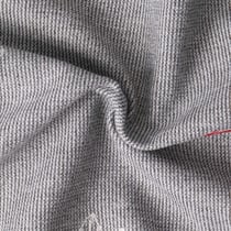 Tissu Maille Polyester Roses brodées sur fond Gris
