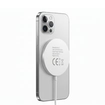 Mayaxess Chargeur pour iPhone 12 Pro Max Magsafe Magnétique 15W Blanc