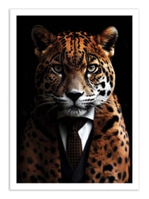 Affiche 30 x 40 cm - Jaguar Wild Suits - Philippe Hugonnard