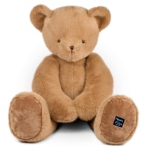 Ours en peluche praline cacahuète 80 cm - Histoire d'Ours