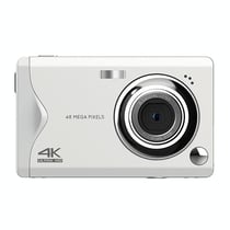 Appareil Photo Numérique 4K HD Écran IPS Autofocus 48MP Longue Durée Blanc YONIS